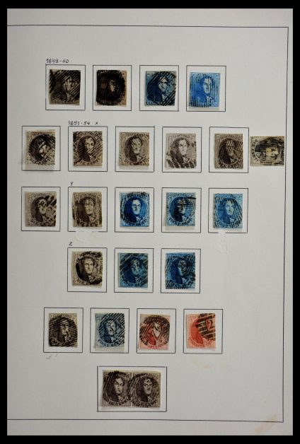 Stamp collection 28920 Belgium classic.