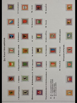 Stamp collection 28987 Switserland 1854-1987.