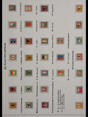 Stamp collection 28987 Switserland 1854-1987.