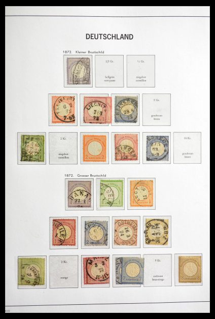 Stamp collection 29057 Germany 1872-1949.