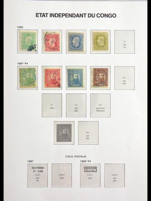 Stamp collection 29063 Belgian Congo 1886-1964.