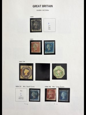 Stamp collection 29064 Great Britain 1840-1991.