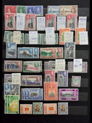 Stamp collection 29068 Ceylon/Sri Lanka 1937-1971.