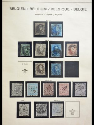 Stamp collection 29076 Belgium 1849-1939.