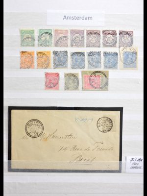 Stamp collection 29089 Netherlands cancels.