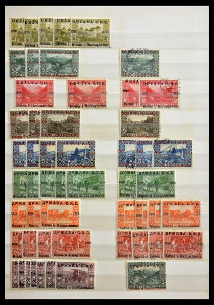 Stamp collection 29090 Yugoslavia 1918-1945.