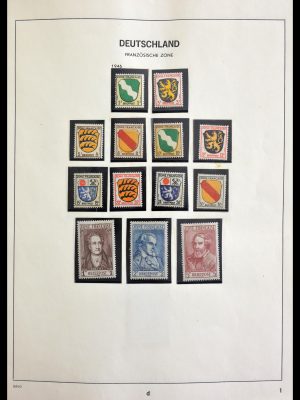 Stamp collection 29092 Germany 1946-1984.