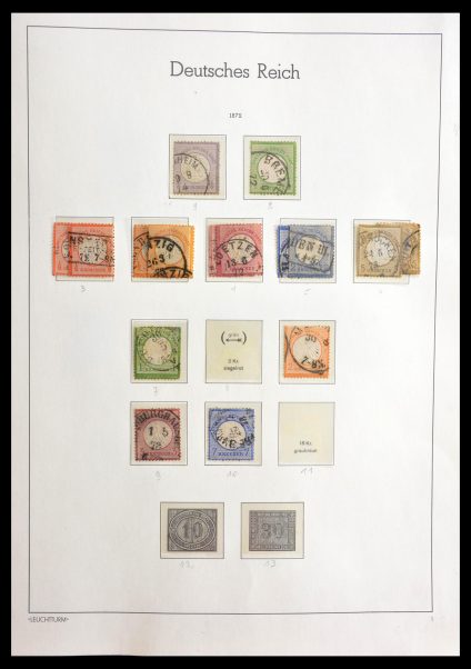 Stamp collection 29098 Germany 1872-1945.