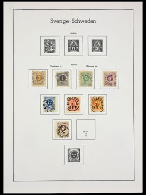 Stamp collection 29125 Sweden 1872-1999.