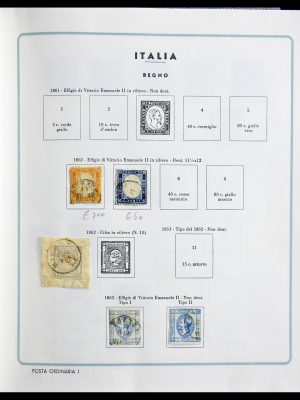 Stamp collection 29130 Italy 1862-1944.