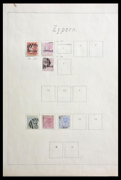 Stamp collection 29146 Cyprus 1880-1980.