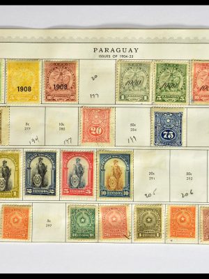 Stamp collection 29173 Paraguay 1870-1968.