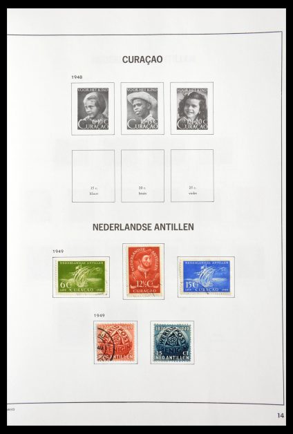 Stamp collection 29189 Netherlands Antilles 1949-1999.