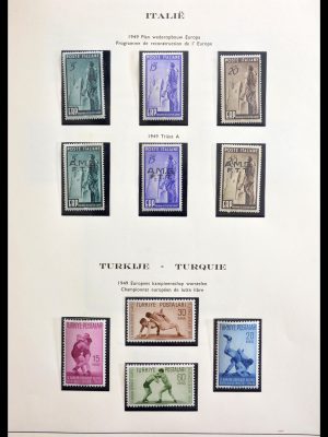 Stamp collection 29226 Europe CEPT 1956-1980 and frontrunners.