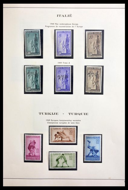 Stamp collection 29226 Europe CEPT 1956-1980 and frontrunners.