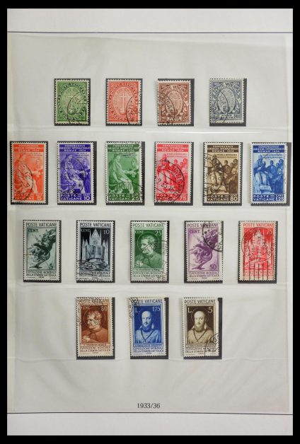 Stamp collection 29252 Vatican 1929-1988.