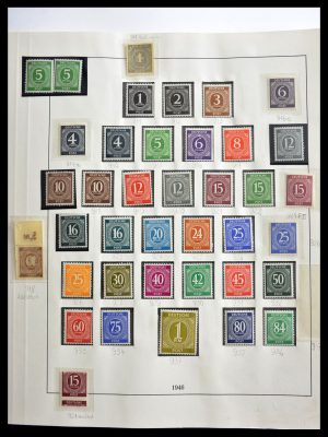 Stamp collection 29259 Bundespost and Zones 1945-1970.