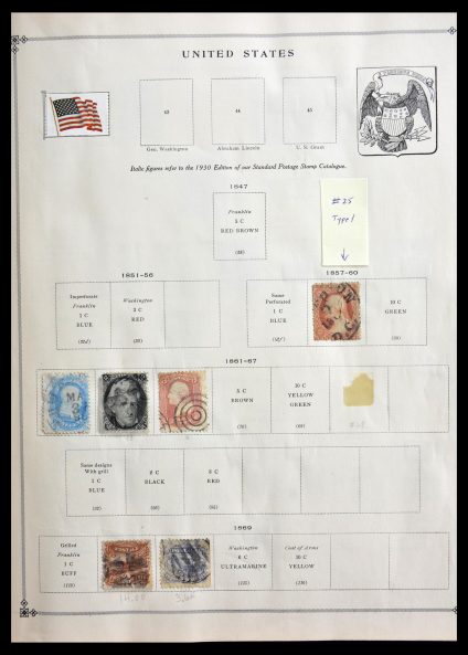 Stamp collection 29287 World 1850-1950.