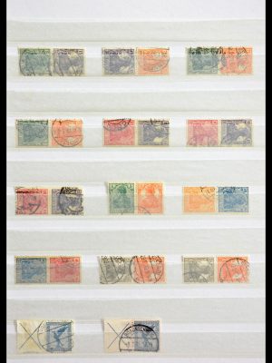 Stamp collection 29315 German Reich combinations cancelled.