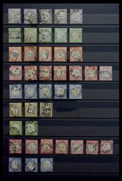 Stamp collection 29316 German Reich cancelled.