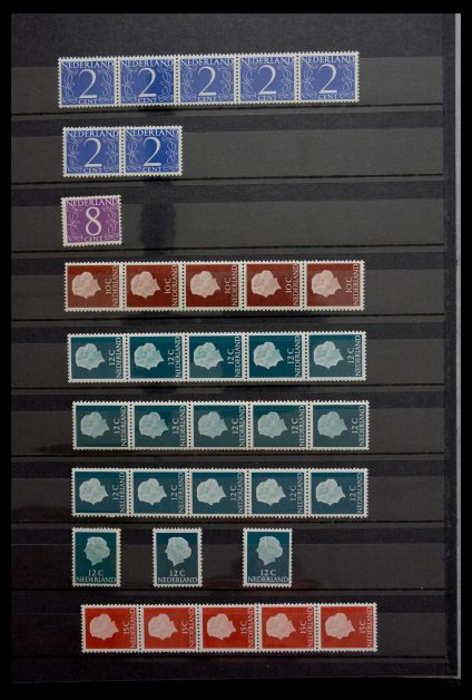Stamp collection 29364 Netherlands coilstamps 1965-2002.