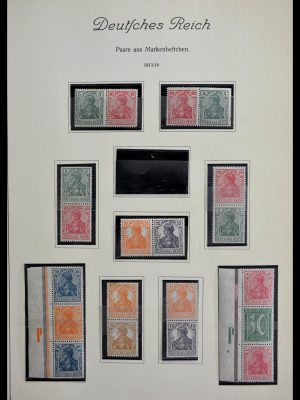 Stamp collection 29391 Combinations German Reich 1913-1945.