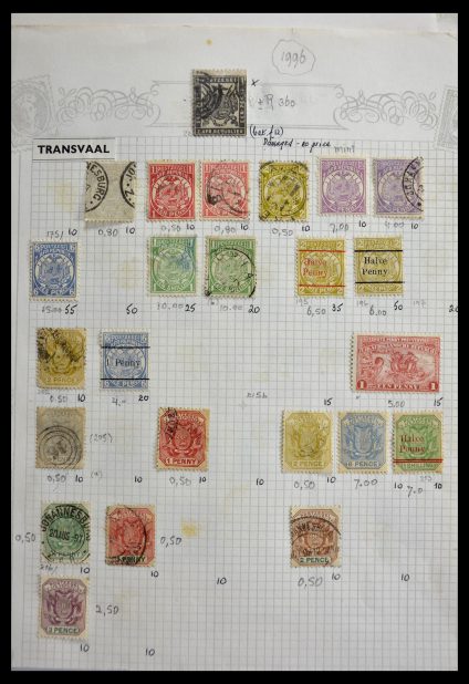Stamp collection 29420 South Africa and territories 1910-2001.
