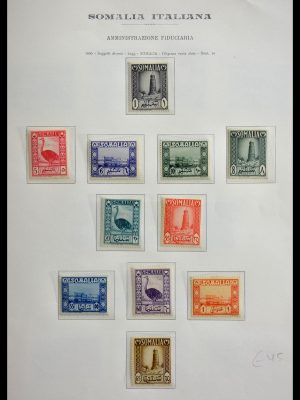 Stamp collection 29430 Italian Somalia 1950-1965.