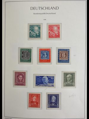 Stamp collection 29452 Bundespost 1949-1974.