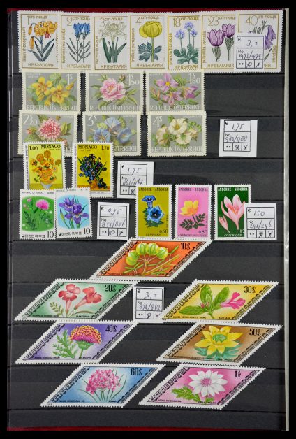 Stamp collection 29462 Flowers.