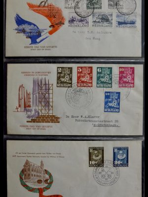 Stamp collection 29470 Netherlands FDC's 1950-1967.