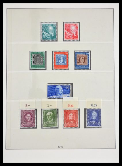 Stamp collection 29490 Bundespost 1949-1973.
