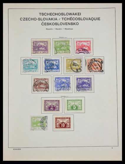 Stamp collection 29504 Czechoslovakia 1918-1970.