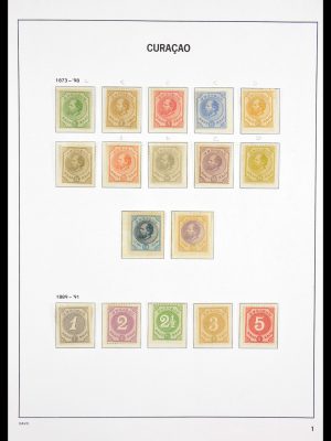 Stamp collection 29509 Curaçao/Antilles 1873-2002.
