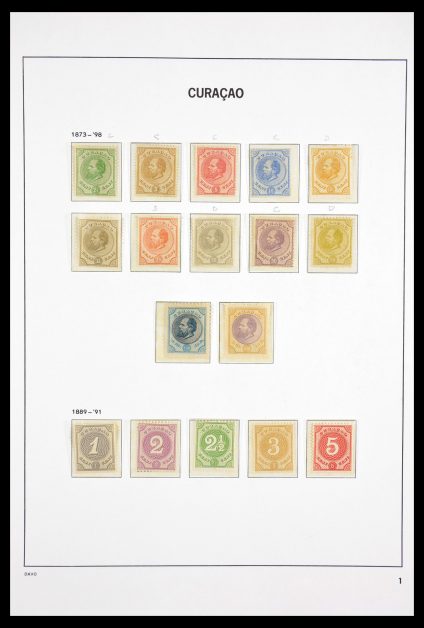 Stamp collection 29509 Curaçao/Antilles 1873-2002.