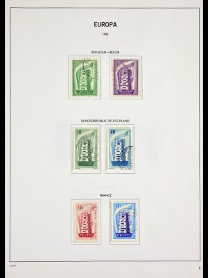 Stamp collection 29515 Europa CEPT 1956-1994.