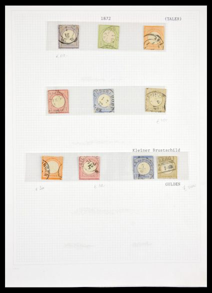 Stamp collection 29532 Germany 1872-1945.