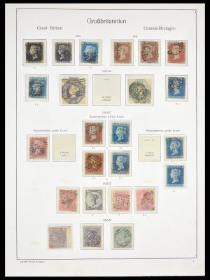 Stamp collection 29557 Great Britain 1840-1986.