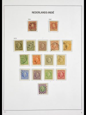 Stamp collection 29561 Dutch east Indies 1864-1948.