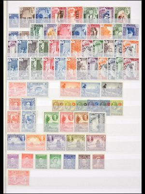 Stamp collection 29577 British colonies 1850-1966.