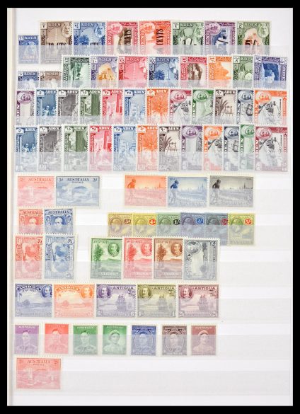 Stamp collection 29577 British colonies 1850-1966.