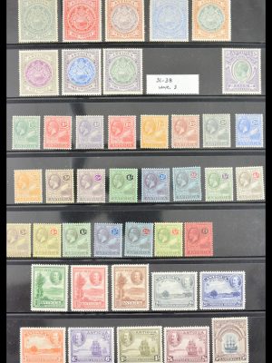 Stamp collection 29578 Antigua 1882-2009.