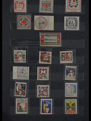 Stamp collection 29603 USA Christmas seals 1907-1977.