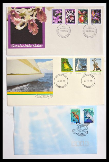 Stamp collection 29611 Australia FDC's 1954-2004.