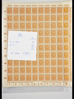 Stamp collection 29631 Germany Infla MNH.