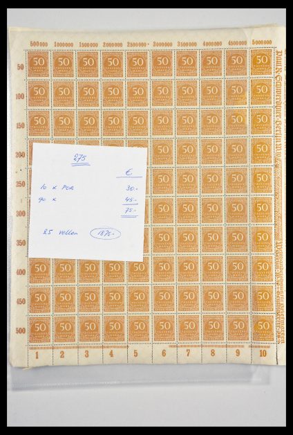 Stamp collection 29631 Germany Infla MNH.