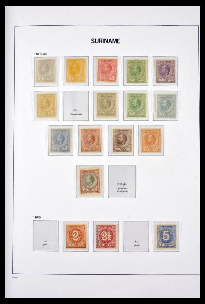 Stamp collection 29632 Surinam 1873-1975.