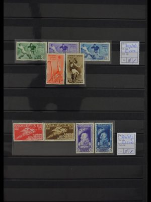 Stamp collection 29642 Italy 1931-1949.