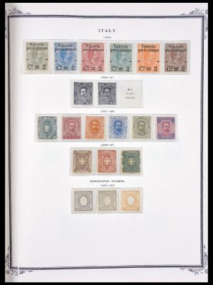 Stamp collection 29644 Italy 1855-1928.