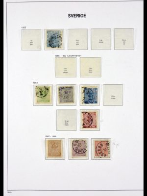 Stamp collection 29691 Sweden 1855-1984.